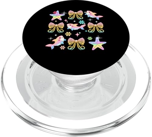Three Colorful Sharks Bow Ties Costume Girls Women Kids PopSockets PopGrip für MagSafe Three Colorful Sharks Bow Ties Costume Girls Women Kids PopSockets PopGrip für MagSafe von Sea Animal Vacations Costume