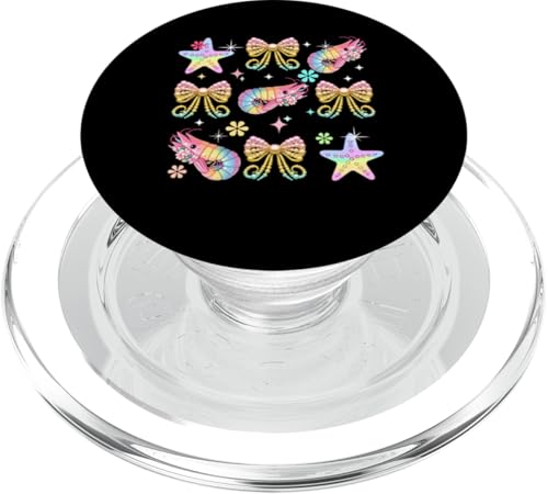 Three Colorful Shrimps Bow Ties Costume Girls Women Kids PopSockets PopGrip für MagSafe Three Colorful Shrimps Bow Ties Costume Girls Women Kids PopSockets PopGrip für MagSafe von Sea Animal Vacations Costume