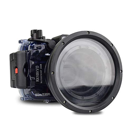 Für Sony RX100 VI 195FT/60M Unterwasser Kamera Tauchen wasserdicht Gehäuse von Sea frogs