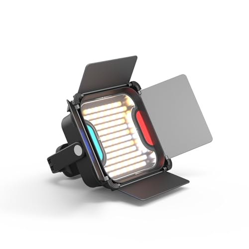 Sea Forgs 30W Magnetische LED Videoleuchte, 2500-9000K Farbtemperatur, Mini Kompakte Dauerausgangsbeleuchtung mit 5400mAh Akku, 138 LEDs (BF-30W-KL) von Sea frogs