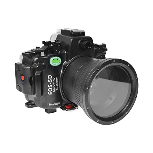 Unterwasser-Kameragehäuse für Canon EOS 5D Mark III und 5D Mark IV, wasserdicht bis zu Einer Tauchtiefe von 40 m Unterwasser-Kameragehäuse für Canon EOS 5D Mark III und 5D Mark IV, wasserdicht bis zu Einer Tauchtiefe von 40 m von Sea frogs