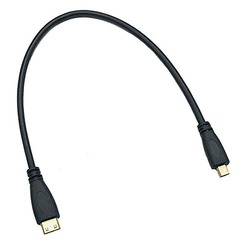 Seadream Adapterkabel (Micro-HDMI-Typ-D-Stecker auf Mini-HDMI-Typ-C-Stecker, 30 cm, 1 Stück) von Seadream