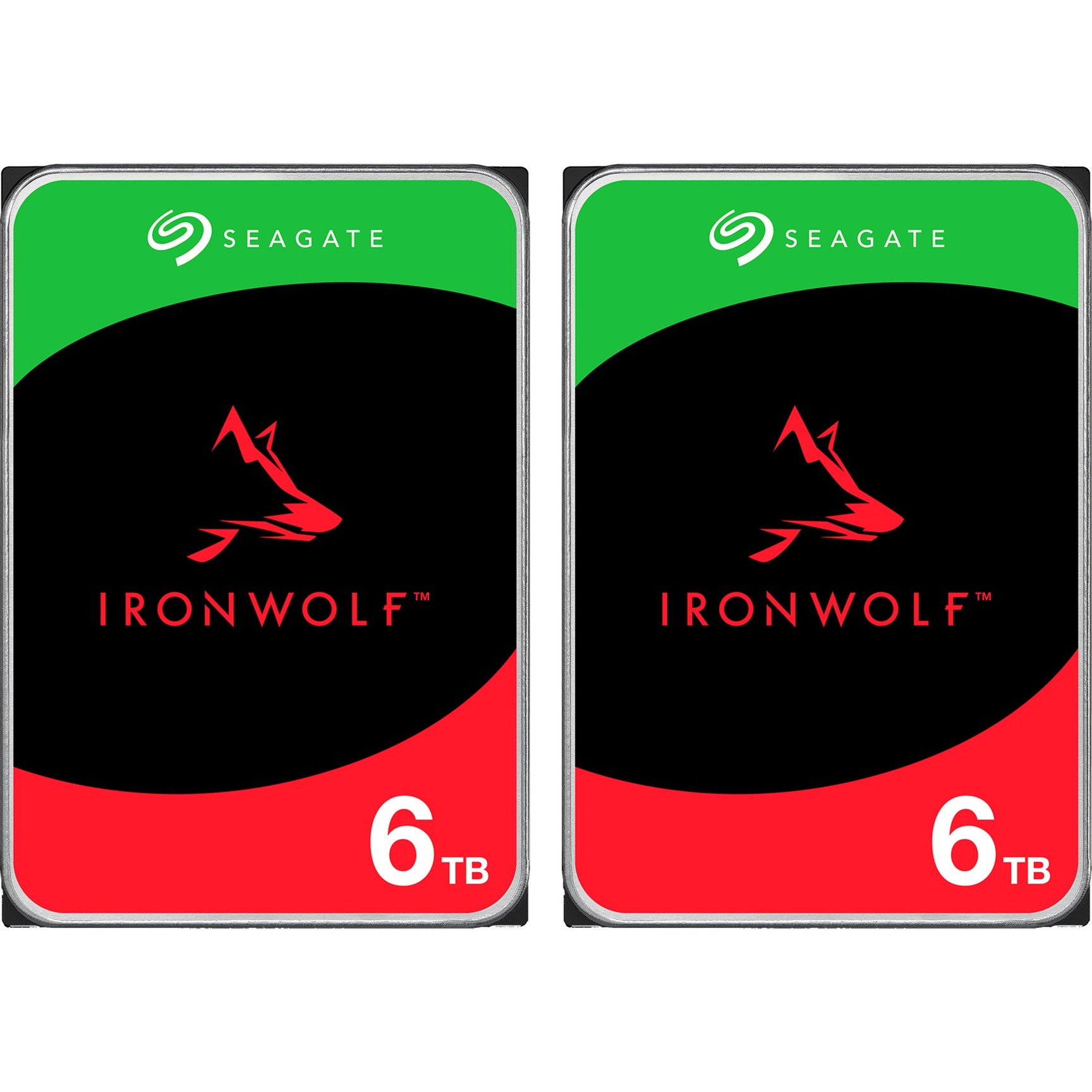IronWolf NAS 2 x 6 TB Bundle, Festplatte von Seagate
