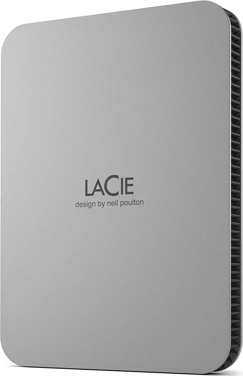 LaCie Mobile Drive (2022) Externe Festplatte 2000 GB Silber (STLP2000400) von Seagate