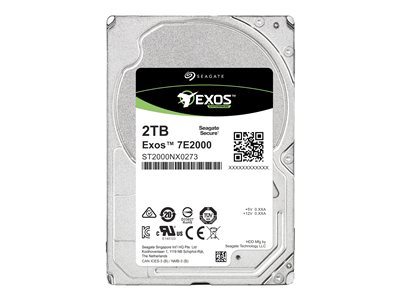 SEAGATE EXOS 7E2000 Ent.Cap. 2.5 2TB HDD SEAGATE EXOS 7E2000 Ent.Cap. 2.5 2TB HDD von Seagate