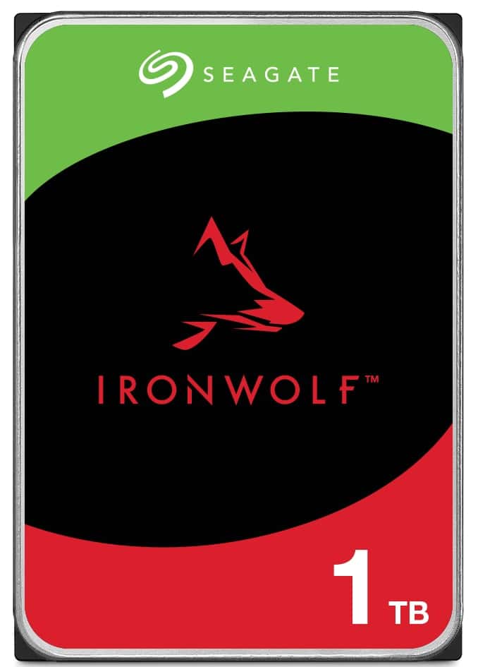 SEAGATE HDD Ironwolf ST1000VN008 1TB, 8,9 cm (3,5") von Seagate