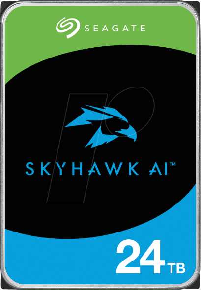 ST24000VE002 - 24TB Festplatte Seagate SkyHawk AI - Video von Seagate