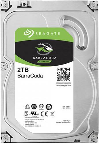 Seagate BarraCuda® 2TB Interne Festplatte 8.9cm (3.5 Zoll) SATA III ST2000DM008 Bulk von Seagate
