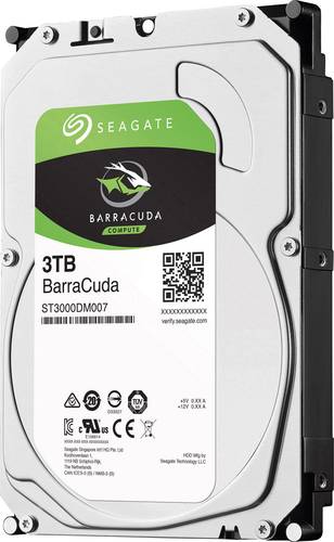 Seagate BarraCuda® 3TB Interne Festplatte 8.9cm (3.5 Zoll) SATA III ST3000DM007 Bulk von Seagate