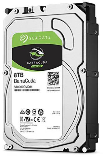 Seagate BarraCuda® 8TB Interne Festplatte 8.9cm (3.5 Zoll) SATA III ST8000DM004 Bulk von Seagate