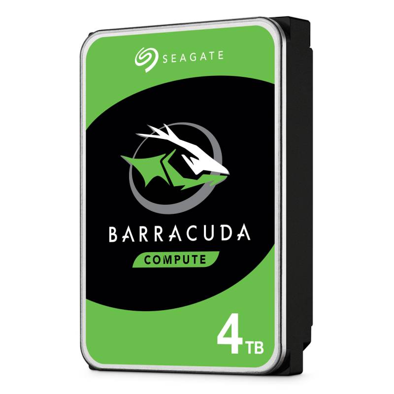 Seagate BarraCuda 4TB 3.5 Zoll SATA 6Gb/s 256MB Cache - interne Festplatte von Seagate