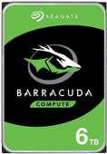 Seagate Barracuda 6TB - 6000 GB - 7200 U/min - 3.5  - Server/Arbeitsstation - Festplatte - 256 MB (ST6000DM003) von Seagate