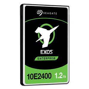 Seagate EXOS 10E2400 512E/4K mit Selbstverschlüsselung 1,2 TB interne HDD-Festplatte von Seagate