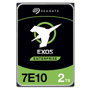 Seagate EXOS 7E10 512E/4K SATA 2 TB interne HDD-Festplatte von Seagate
