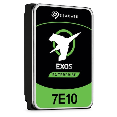 Seagate Exos 7E10 ST8000NM018B - 8 TB 7200 rpm 256 MB 3,5 Zoll 512e/4KN SAS von Seagate