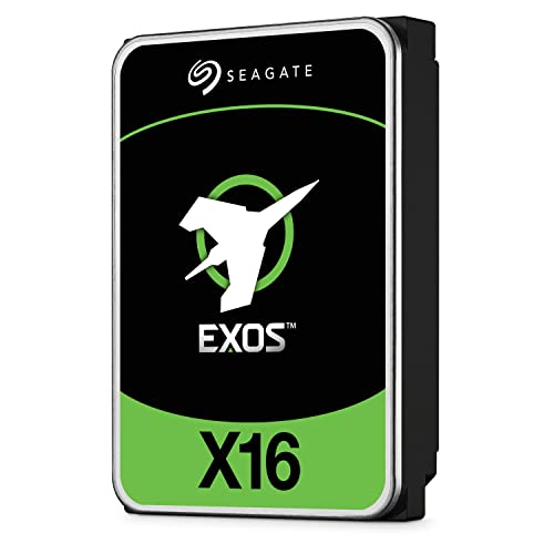 Seagate Exos X16 Enterprise Class 10TB interne Festplatte HDD, 3.5 Zoll, Modellnr.: ST10000NM002G von Seagate