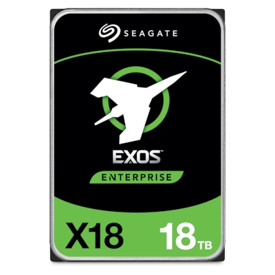 Seagate Exos X18 ST18000NM000J - 18 TB 7200rpm 256 MB 3,5 Zoll SATA 6 Gbit/s von Seagate