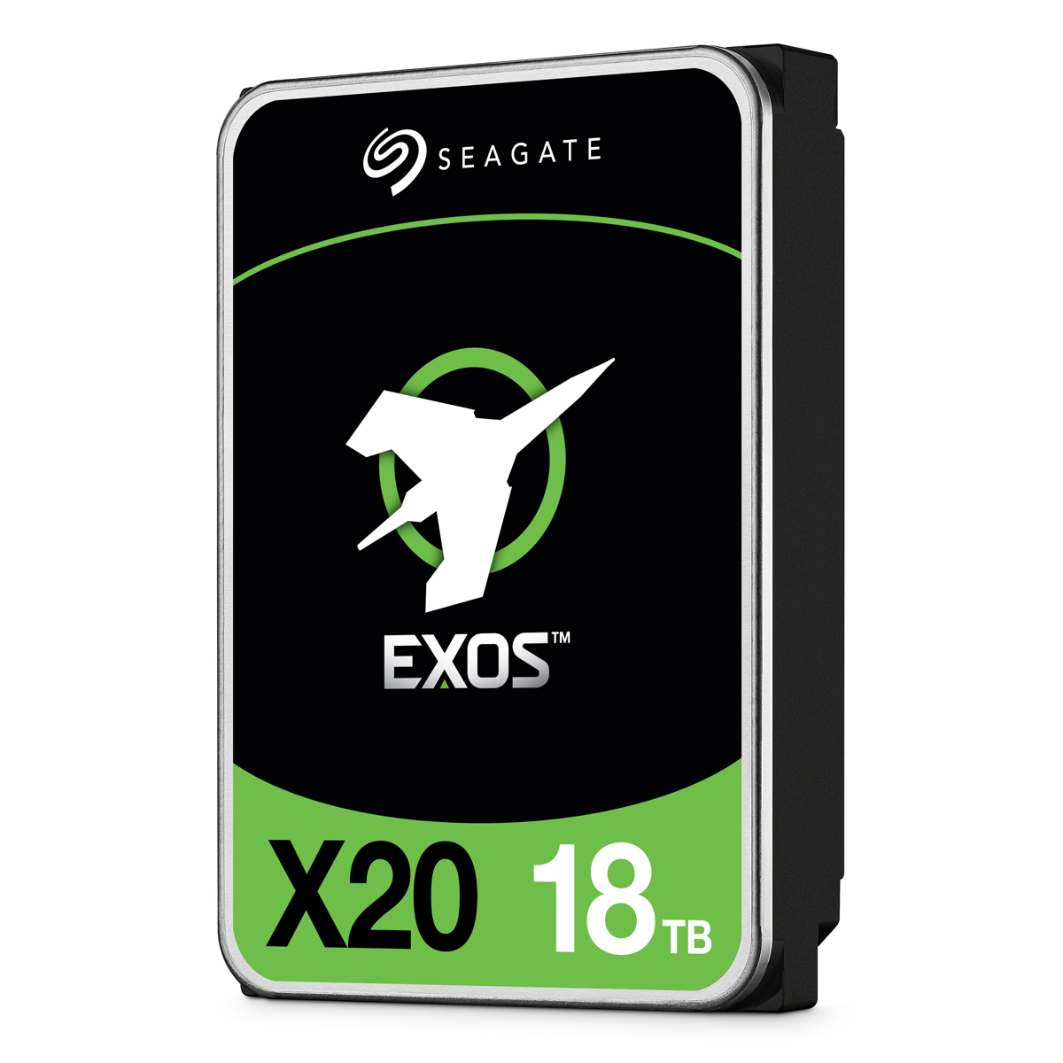 Seagate Exos X20 18TB 3.5 Zoll SATA 6Gb/s CMR Interne Enterprise Festplatte mit FastFormat (512e/4Kn) von Seagate