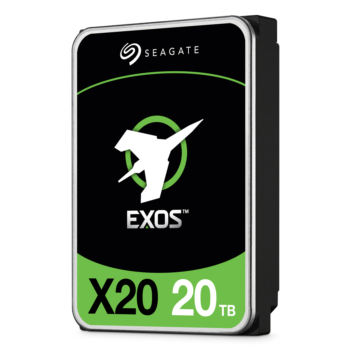 Seagate Exos X20 20TB 3.5 Zoll SAS 6Gb/s CMR Interne Enterprise Festplatte mit FastFormat (512e/4Kn) von Seagate