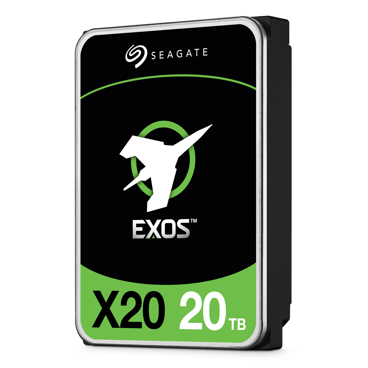 Seagate Exos X20 20TB 3.5 Zoll SATA 6Gb/s CMR Interne Enterprise Festplatte mit FastFormat (512e/4Kn) von Seagate