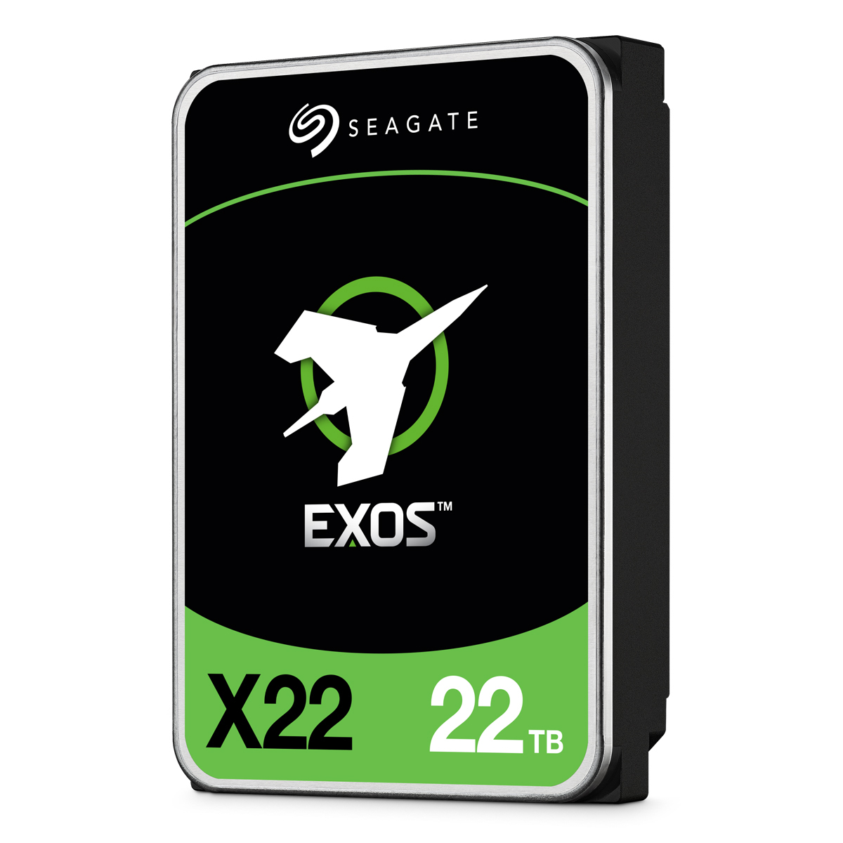 Seagate Exos X22 22TB 3.5 Zoll SATA 6Gb/s Interne Enterprise Festplatte mit FastFormat (512e/4Kn) von Seagate