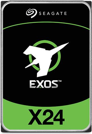 Seagate Exos X24 ST24000NM002H - Festplatte - Enterprise - 24 TB - intern - 3.5 (8.9 cm) - SATA 6Gb/s - 7200 rpm - Puffer: 512 MB (ST24000NM002H) von Seagate
