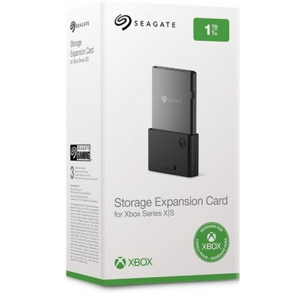 Seagate Expansion Card 1 TB SSD - Speichererweiterungskarte - schwarz externer Speicher Seagate Expansion Card 1 TB SSD - Speichererweiterungskarte - schwarz externer Speicher von Seagate
