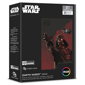 Seagate FireCuda Darth Vader Star Wars™ 2 TB interne HDD-Festplatte von Seagate