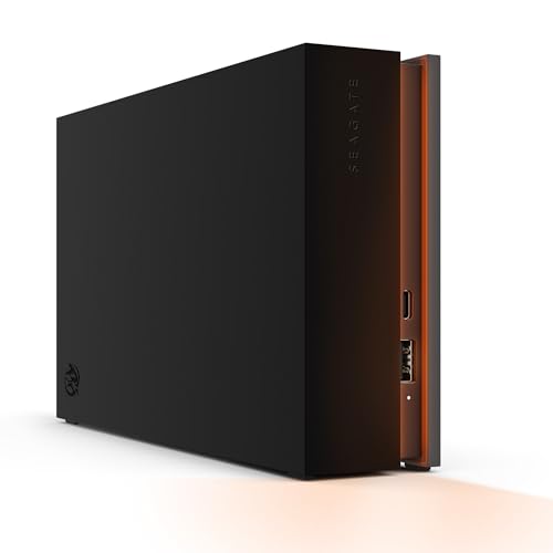 Seagate FireCuda Gaming Hub 16TB, Externe HDD, PC Gaming, inkl. Data Rescue Service (STKK16000400) von Seagate