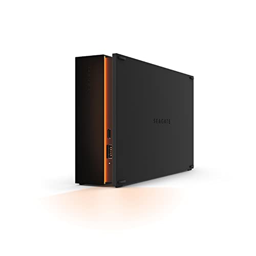 Seagate FireCuda Gaming Hub 8TB, Externe HDD, PC Gaming, inkl. Data Rescue Service (STKK8000400) von Seagate