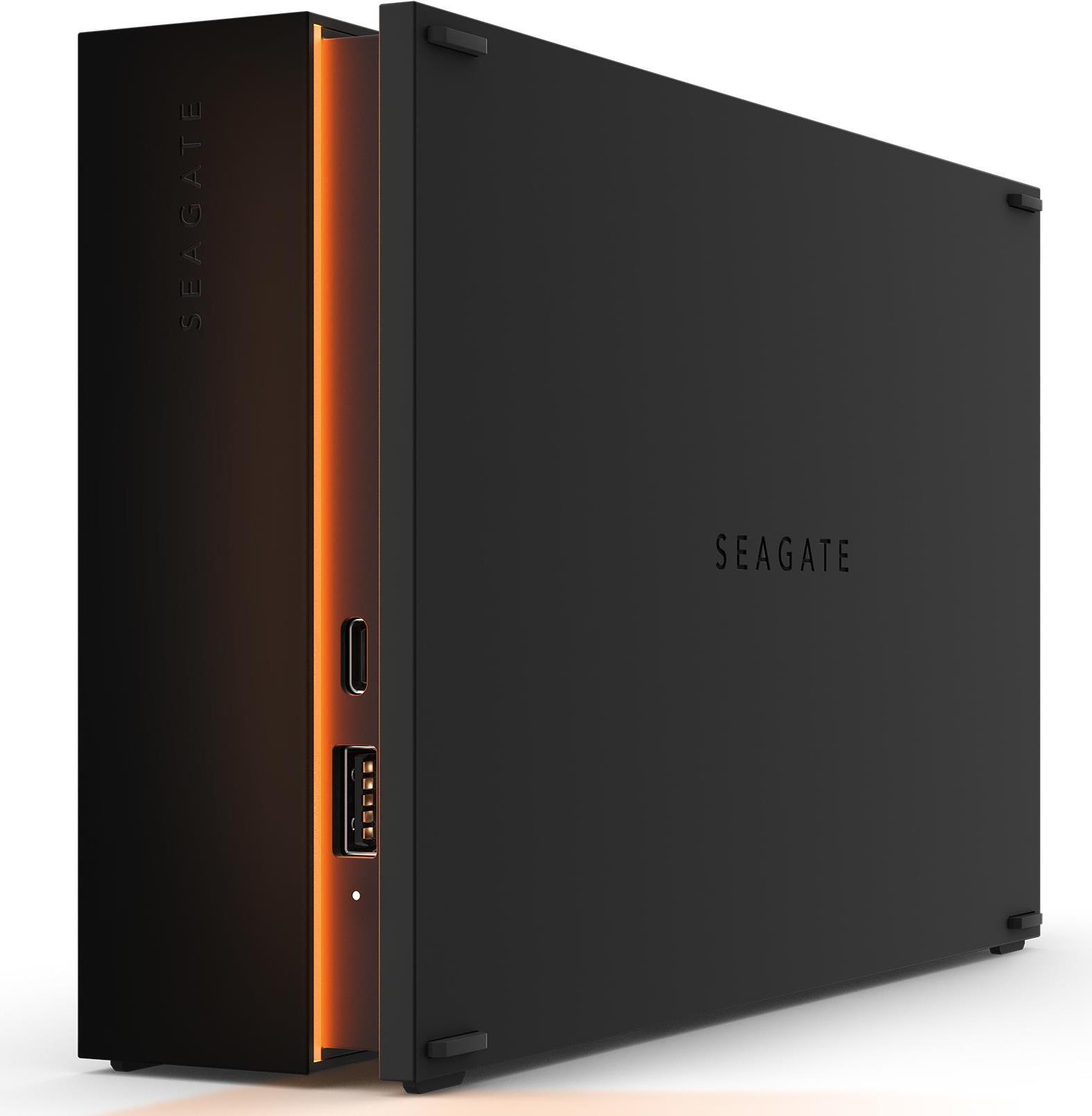 Seagate FireCuda STKK8000400 - Festplatte - 8 TB - extern (Stationär) - USB 3.2 Gen 1 - 7200 U/min - mit 3 Jahre Seagate Rescue Datenwiederherstellung von Seagate