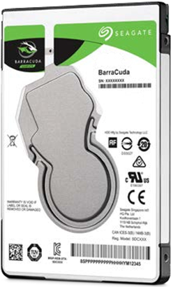 Seagate Guardian BarraCuda ST2000LM015 - Festplatte - 2 TB - intern - 2.5 (6.4 cm) - SATA 6Gb/s - 5400 U/min - Puffer: 128 MB von Seagate