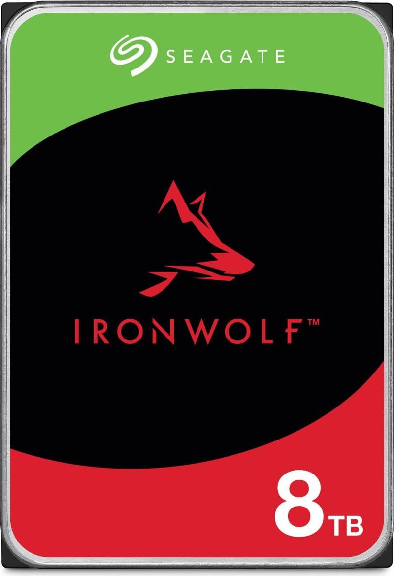 Seagate HDD Ironwolf 3.5 8TB SATA 6GB/s (ST8000VN002) - Sonderposten von Seagate