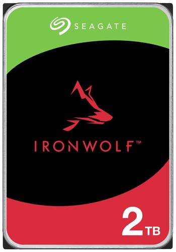 Seagate IronWolf™ 2TB Interne Festplatte 8.9cm (3.5 Zoll) SATA III ST2000VN003 Bulk von Seagate