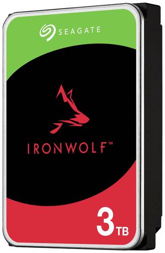 Seagate IronWolf™ 3TB Interne Festplatte 8.9cm (3.5 Zoll) SATA III ST3000VN006 Bulk von Seagate