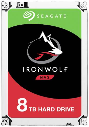 Seagate IronWolf™ 8TB Interne Festplatte 8.9cm (3.5 Zoll) SATA III ST8000VN002 Bulk von Seagate