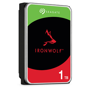 Seagate IronWolf (Luft, 180 MB/s, 5400 U/Min) 1 TB interne HDD-NAS-Festplatte von Seagate