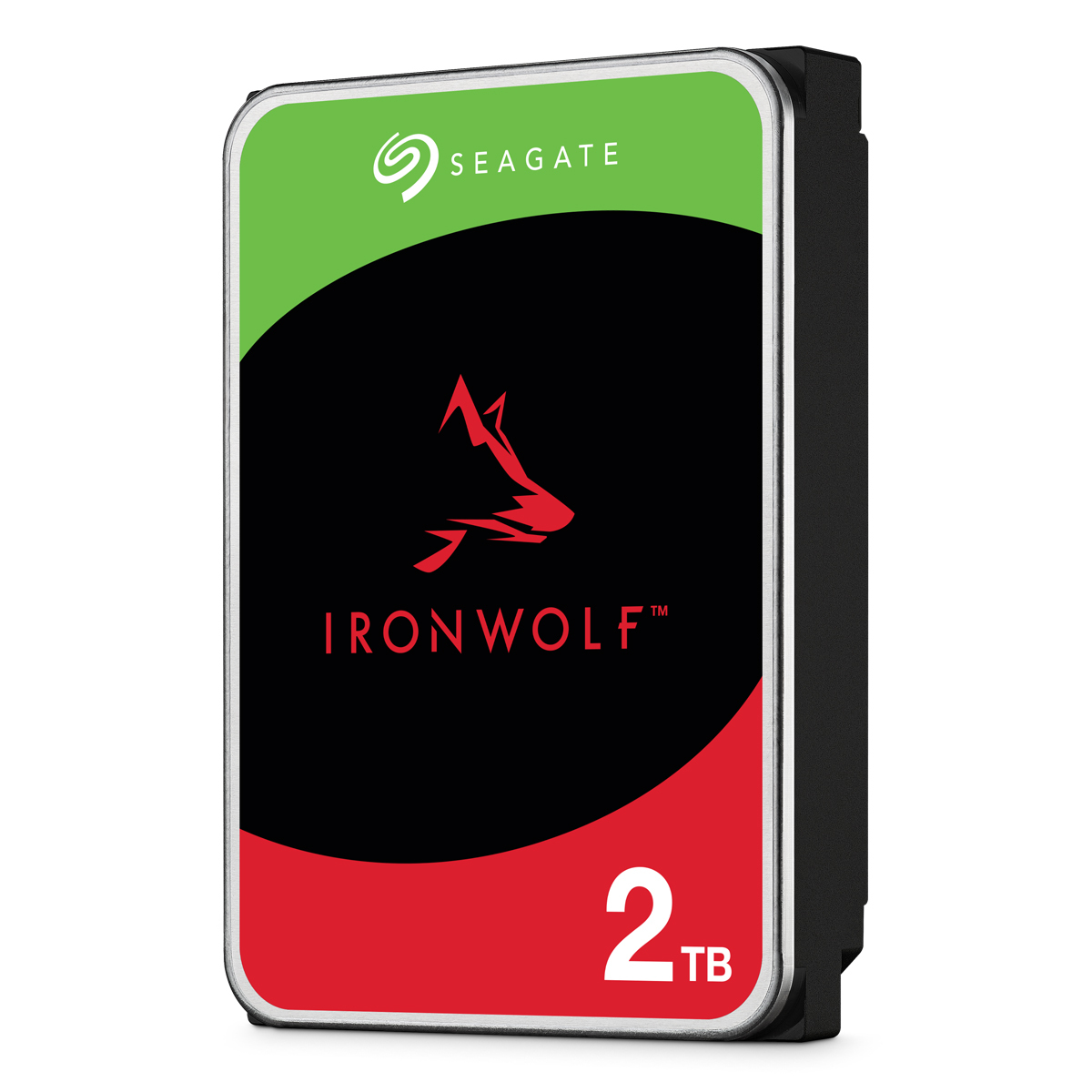 Seagate IronWolf 2TB 256MB 3.5 Zoll SATA 6Gb/s Interne CMR NAS Festplatte von Seagate