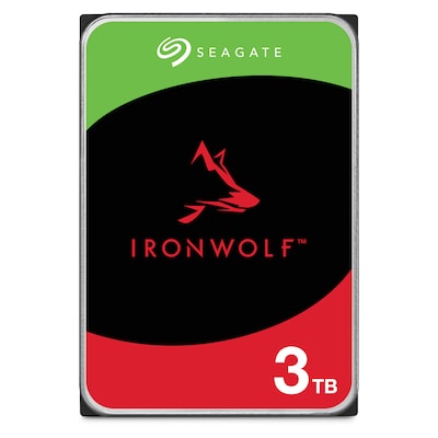 Seagate IronWolf NAS HDD ST3000VN006 - 3 TB 5400 rpm 3,5 Zoll SATA 6 Gbit/s CMR von Seagate