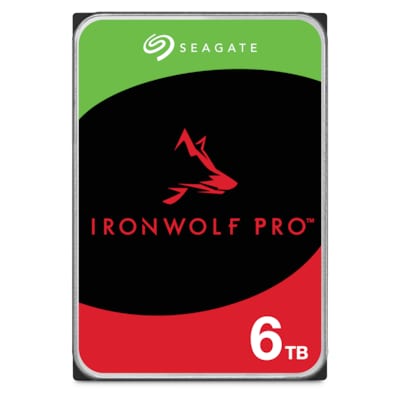 Seagate IronWolf Pro NAS HDD ST6000NT001 - 6 TB 3,5 Zoll SATA 6 Gbit/s CMR von Seagate