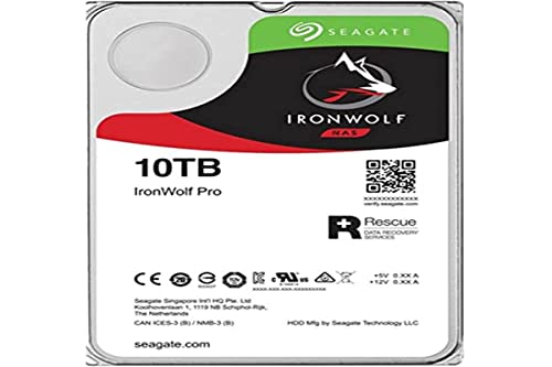 Seagate IronWolf Pro ST10000NE000 internal Hard Drive 3.5 10000 GB Serial ATA III von Seagate