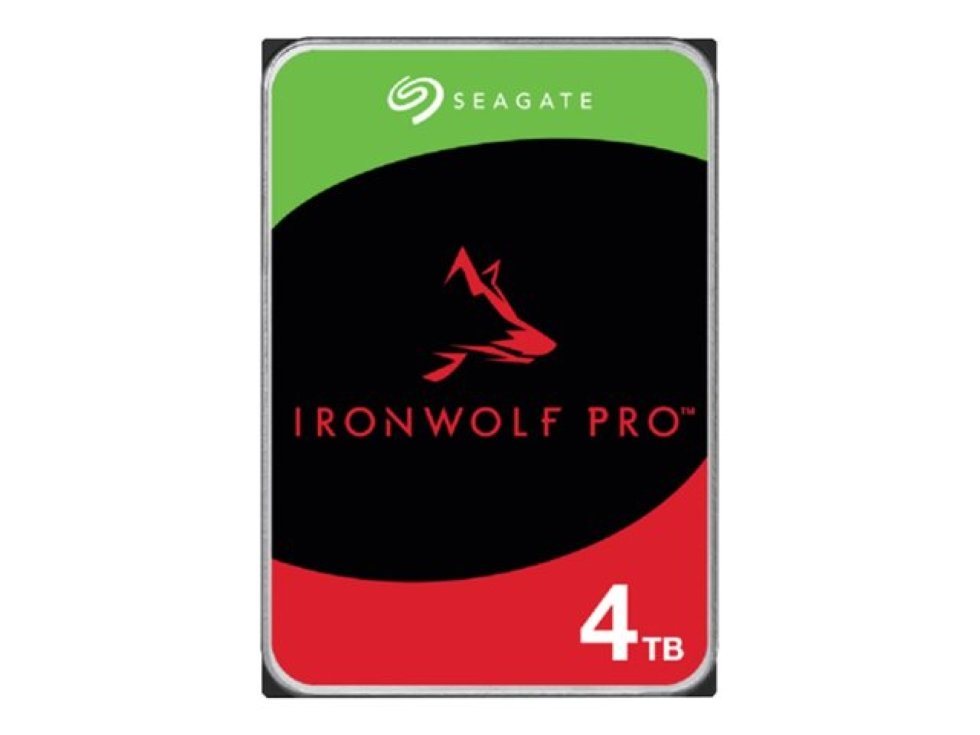 Seagate IronWolf Pro ST4000NT001 Interne Festplatte 3,5 Zoll 4 TB HDD-Festplatte (4 TB) von Seagate