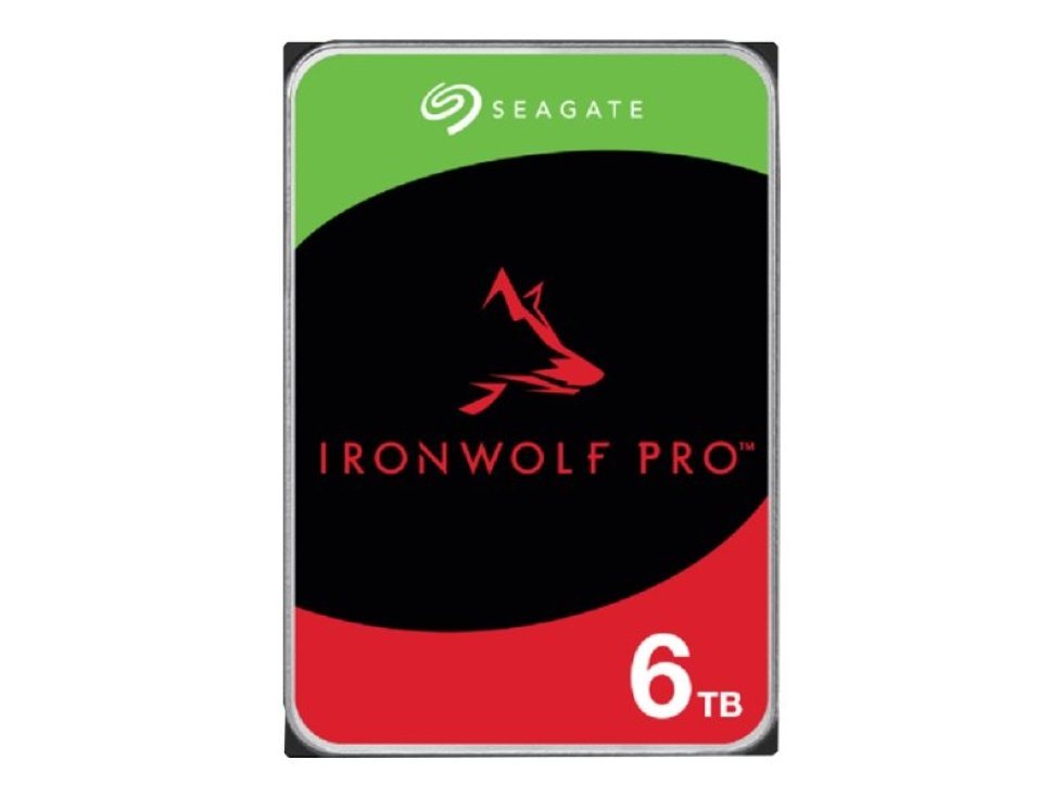Seagate IronWolf Pro ST6000NT001 Interne Festplatte 3,5 Zoll 6 TB HDD-Festplatte (6 TB) von Seagate