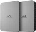 Seagate LaCie Mobile Drive STLP4000400 - Festplatte - 4 TB - extern (tragbar) - USB 3.2 Gen 1 (USB-C Steckverbinder) - Moon Silver (STLP4000400) von Seagate