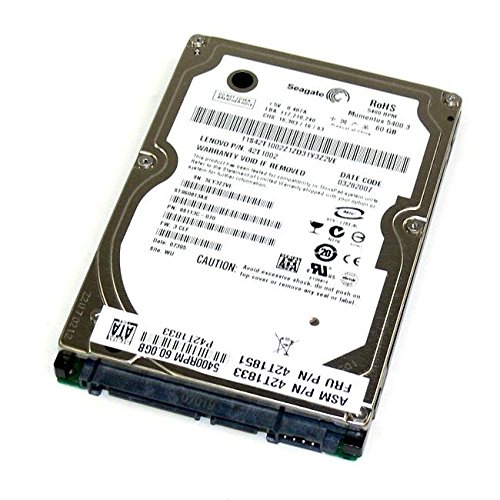 Seagate Momentus 5400.3 SATA 60 GB Festplatte, 6,35 cm (2,5 Zoll), 60 GB, 5400 RPM, SATA, 8 MB, Festplatte) von Seagate Technology
