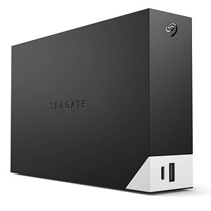 Seagate One Touch Hub 8 TB externe HDD-Festplatte schwarz, weiß von Seagate
