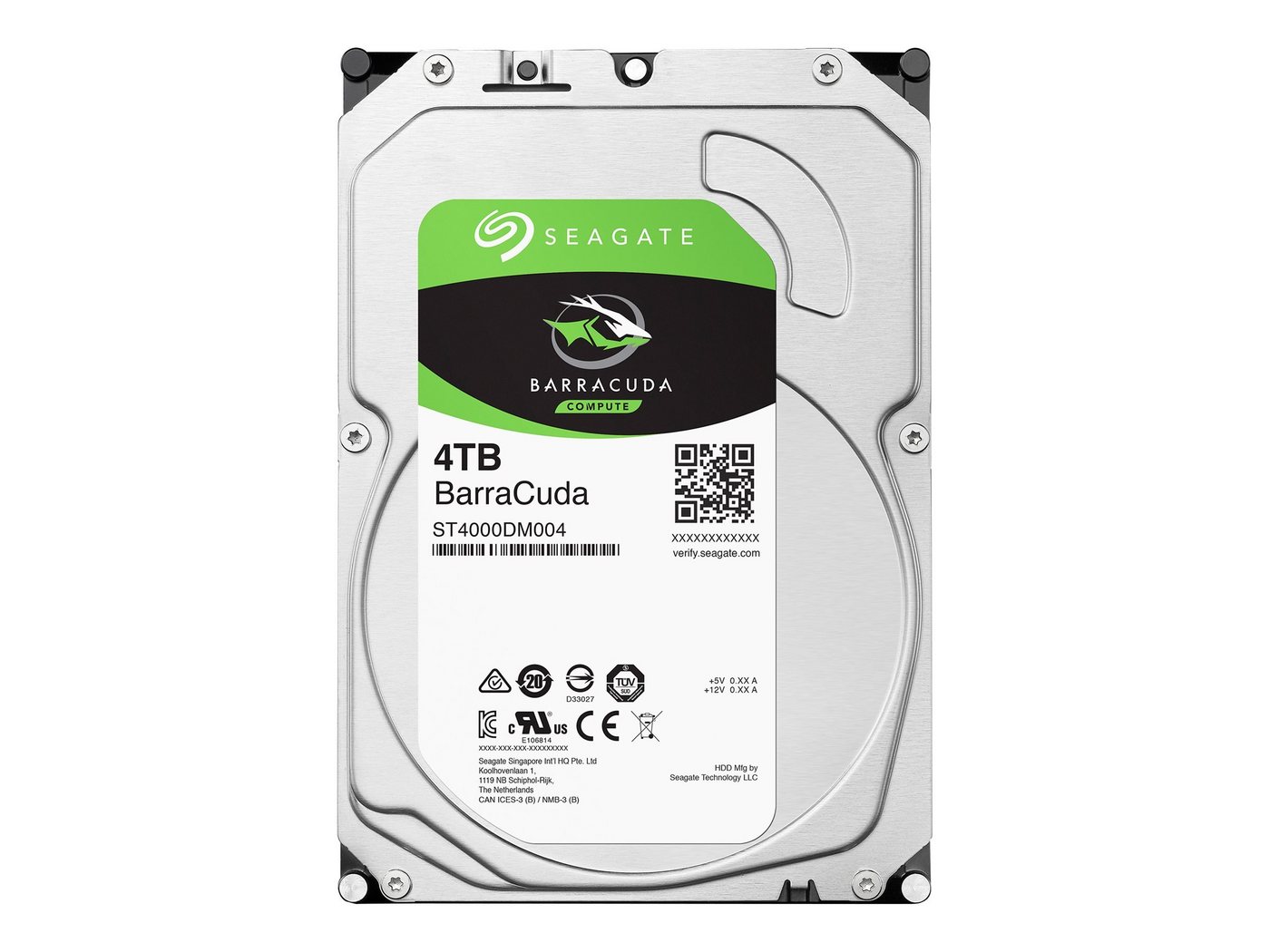 Seagate SEAGATE Desktop Barracuda 7200 4TB HDD-Festplatte Seagate SEAGATE Desktop Barracuda 7200 4TB HDD-Festplatte von Seagate