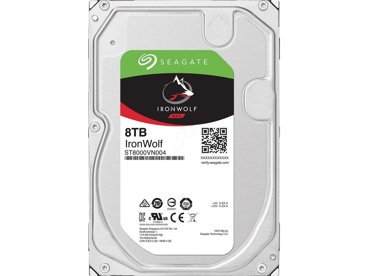 Seagate SEAGATE IronWolf 8TB HDD-Festplatte Seagate SEAGATE IronWolf 8TB HDD-Festplatte von Seagate