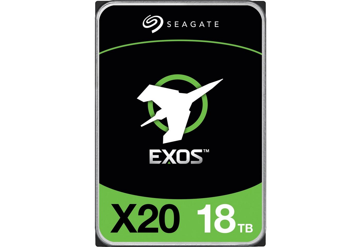 Seagate Seagate Exos X20 18 TB, Festplatte, (SATA 6 Gb/s, HDD-Festplatte (18 TB) 3.5" von Seagate