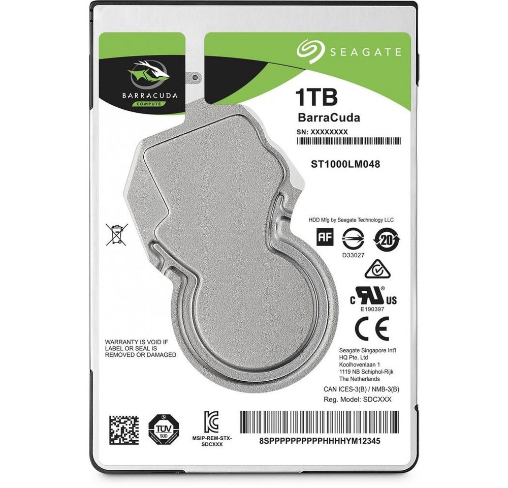 Seagate Seagate Guardian BarraCuda ST1000LM048 2,5 SATA 1.000 GB - Festp interne HDD-Festplatte" von Seagate